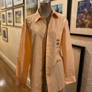 Van Heusen Peach Dress Shirt